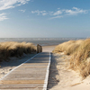 Anaglypta Mural By the Seaside Set of 4 panels 5437-4