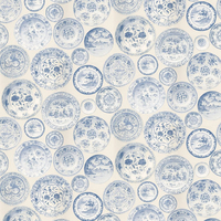 Andrew Martin Wallpaper Cargo CG01-BLUE/WHITE