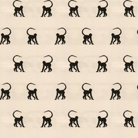 Andrew Martin Wallpaper Cheeky Monkeys CM02-EBONY