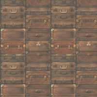 Andrew Martin Wallpaper Luggage LU02-Leather