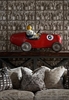 Andrew Martin Wallpapers Paintbox Charcoal,  PBX2 - Charcoal