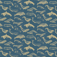Caselio Wallpaper Whale Done 102796203