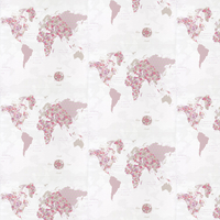 Caselio Wallpaper World Map PRLI 6918 40 16