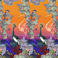 Christian Lacroix Mural Novafrica Sunrise Scene 1 PCL7049/01