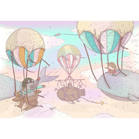 Coordonne Mural Balloon Rides 9700030