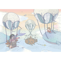 Coordonne Mural Balloon Rides 9700031