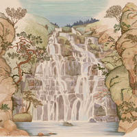 Coordonne Mural Fallingwater 9000001