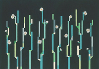 Coordonne Mural Flor de Cactus 8000055