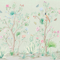 Coordonne Mural Peonies 7900012