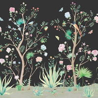 Coordonne Mural Peonies 7900013