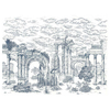 Coordonne Mural Ruins Linen Mural A00330L