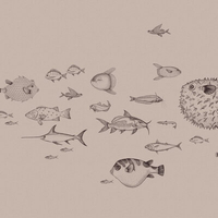 Coordonne Mural Sea Current 9500600