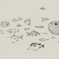 Coordonne Mural Sea Current 9500601