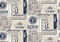 Coordonne Mural Tickets 8500111