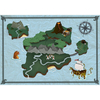 Coordonne Mural Treasure Map 9700071