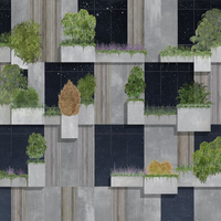 Coordonne Mural Vertical Forest 9000061
