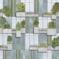 Coordonne Mural Vertical Forest 9000062
