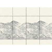 Coordonne Mural Waves Linen Mural A00335L