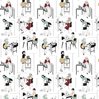 Dupenny Wallpaper Office Etiquette - 10m OFFICE ETIQUETTE