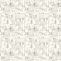 Erica Wakerly Wallpaper Homes HOM BR/C