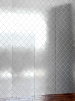 Erica Wakerly Wallpapers Argyle Silver white,  ARG S/W