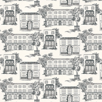 Little Greene Wallpaper Hampstead Ink 0271HAINKZZ