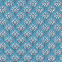 Little Greene Wallpaper Hencroft 0245HEAZURE