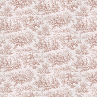 Little Greene Wallpaper Lovers Toile 0263LOBLUSH