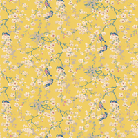 Little Greene Wallpaper Massingberd Blossom 0260MAYELLO