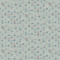Little Greene Wallpaper Millefleur 0260MFCHAMB