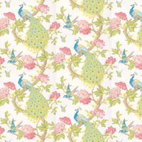 Little Greene Wallpaper Pavona 0245PABLANC