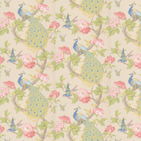 Little Greene Wallpaper Pavona 0245PAHAZEL