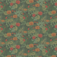 Little Greene Wallpaper Reverie 0280REJUNGL