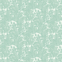 Little Greene Wallpaper Tulip 0260TUAQUAZ