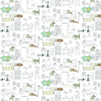 Masureel Wallpaper Pets HAP601