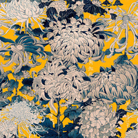 Mind the Gap Mural Chrysanthemums set of 3 panels WP20321