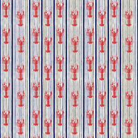 Mind the Gap Wallpaper Mediterranean Lobsters WP30065
