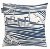 Mini Moderns Cushion Whitby Cushion WHITBY WASHED DENIM