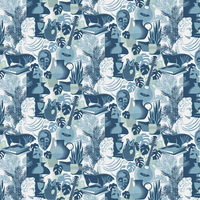 Mini Moderns Wallpaper Art Room AZDPT032CB