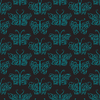 Mini Moderns Wallpaper Camberwell Beauty AZDPT018 Midnight
