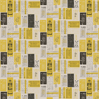 Mini Moderns Wallpaper Hold Tight AZDPT017 Mustard