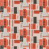 Mini Moderns Wallpaper Hold Tight AZDPT017 Orange