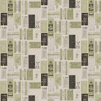Mini Moderns Wallpaper Hold Tight AZDPT017 Lichen