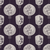 Mini Moderns Wallpaper Lucky Lantern AZDPT045WP