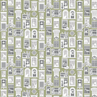 Mini Moderns Wallpaper One Day AZDPT028BL