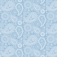 Mini Moderns Wallpaper Paisley Crescent AZDPT019 Chalkhill