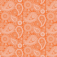 Mini Moderns Wallpaper Paisley Crescent AZDPT019 Tang
