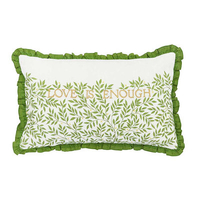 Morris Cushion Lemon Tree Willow Bough Cushion CSHLMTLCGRN