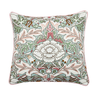 Morris Cushion Severne Strawberry Thief Cushion CSHSTRPCPNK