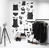 Mr Perswall Mural All Black P142601-4